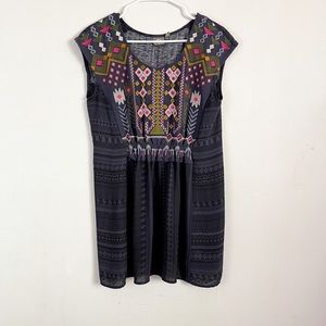 Anthropologie One September Embroidered Blouse